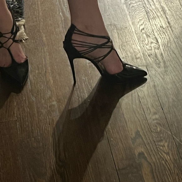 EUC Christian Louboutin Confusa Black Patent Stilettos, Size 39.5 - Picture 14 of 15